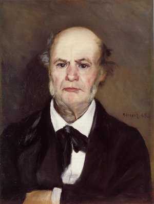 Leonard Renoir, the Artist's Father by Pierre-Auguste Renoir Oil Painting