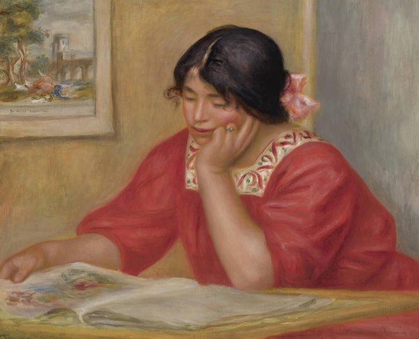Leontine Lisant by Pierre-Auguste Renoir - Hand-Painted Oil Painting Reproduction