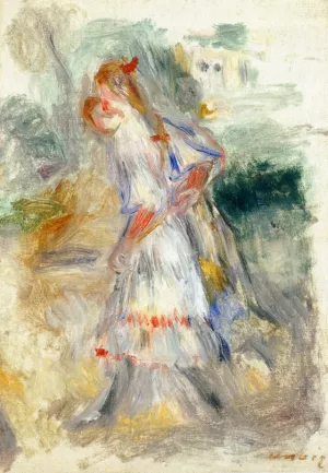 Little Girls painting by Pierre-Auguste Renoir