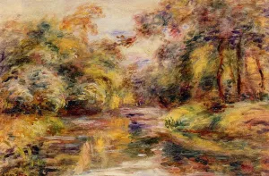 Little River by Pierre-Auguste Renoir - Oil Painting Reproduction