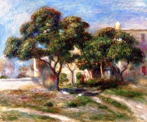 Loquat Trees Oil painting by Pierre-Auguste Renoir