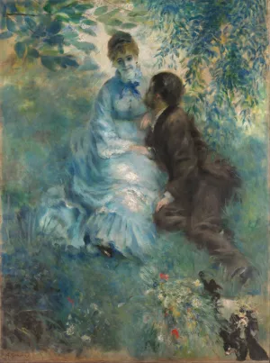 Lovers by Pierre-Auguste Renoir Oil Painting