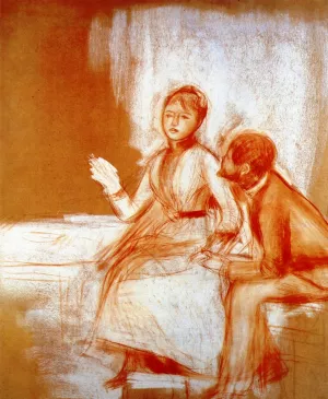 Lovers by Pierre-Auguste Renoir Oil Painting
