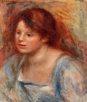 Lucienne by Pierre-Auguste Renoir Oil Painting