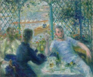 Lunch at the Restaurant Fournaise by Pierre-Auguste Renoir Oil Painting
