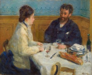 Luncheon by Pierre-Auguste Renoir Oil Painting