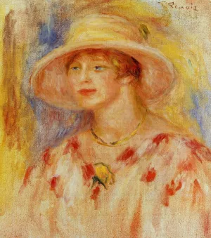 Lydia Sieligmann painting by Pierre-Auguste Renoir
