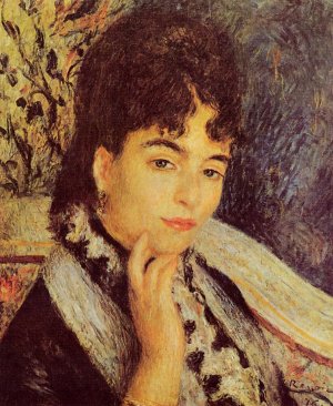 Madame Alphonse Daudet by Pierre-Auguste Renoir Oil Painting