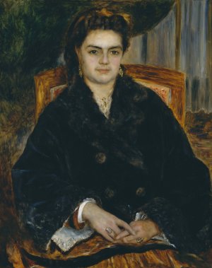 Madame Edouard Bernier by Pierre-Auguste Renoir Oil Painting