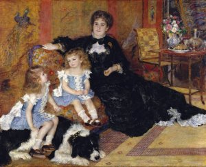 Madame Georges Charpentier by Pierre-Auguste Renoir Oil Painting