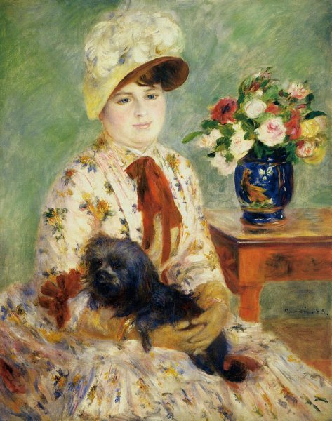 Madame Hagen by Pierre-Auguste Renoir - Hand-Painted Oil Painting Reproduction