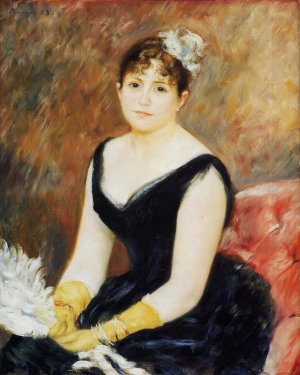 Madame Leon Clapisson also known as Marie Henriette Valentine Billet by Pierre-Auguste Renoir Oil Painting
