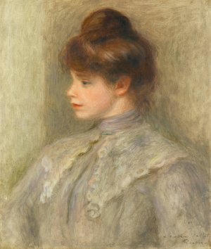 Madame Valtat by Pierre-Auguste Renoir Oil Painting