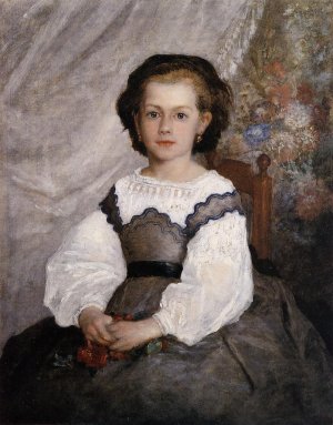Mademoiselle Romaine Lacaux by Pierre-Auguste Renoir Oil Painting