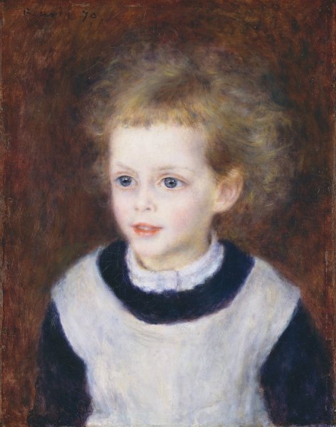 Marguerite-Therese  by Pierre-Auguste Renoir - Hand-Painted Oil Painting Reproduction
