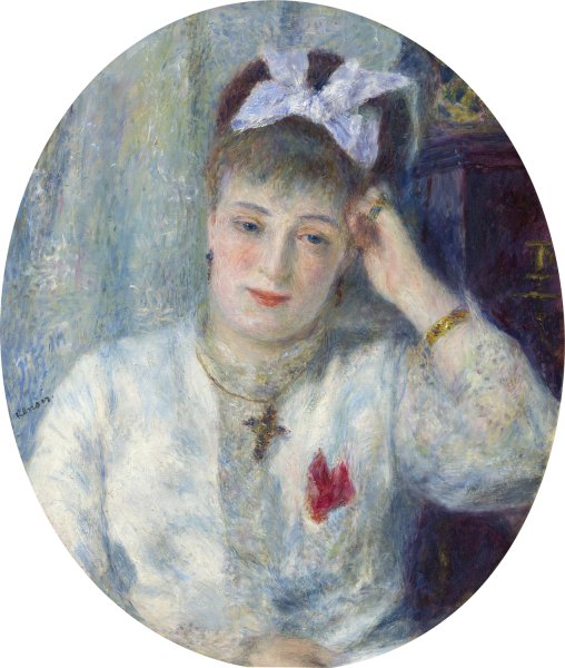 Marie Murer  by Pierre-Auguste Renoir - Hand-Painted Oil Painting Reproduction