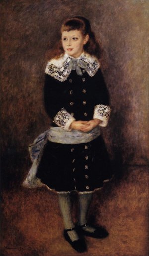 Marthe Berard also known as Girl Wearing a Blue Sash