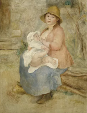Maternity by Pierre-Auguste Renoir Oil Painting