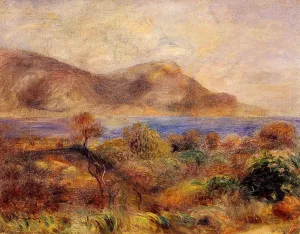 Mediteranean Landscape by Pierre-Auguste Renoir Oil Painting