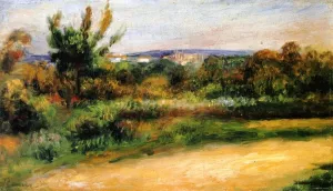 Midday Landscape by Pierre-Auguste Renoir Oil Painting