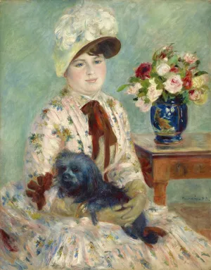 Mlle Charlotte Berthier by Pierre-Auguste Renoir Oil Painting