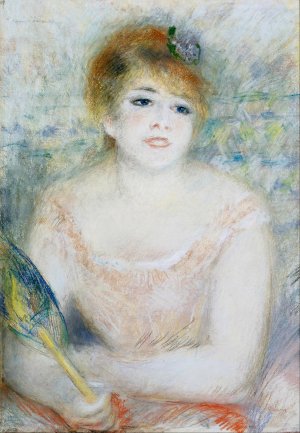 Mlle. Jeanne Samary by Pierre-Auguste Renoir Oil Painting