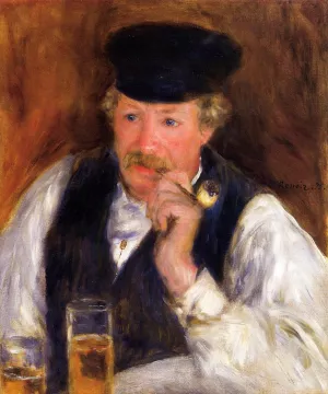 Monsieur Fornaise painting by Pierre-Auguste Renoir