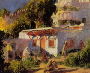 Mosque in Algiers by Pierre-Auguste Renoir Oil Painting