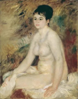 Nach dem Bade by Pierre-Auguste Renoir Oil Painting