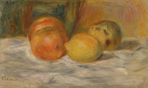 Nature Morte Au Fruits by Pierre-Auguste Renoir Oil Painting