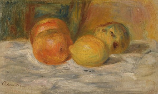 Main Product Photo of Nature Morte Au Fruits Painting by Pierre-Auguste Renoir