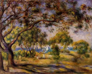 Noirmoutiers painting by Pierre-Auguste Renoir