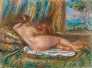 Nu couche by Pierre-Auguste Renoir Oil Painting