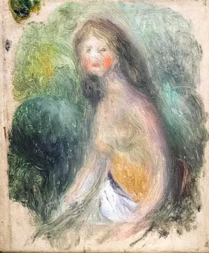 Nu d'adolescence by Pierre-Auguste Renoir Oil Painting