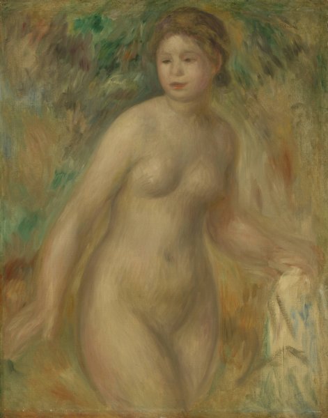 Nude  by Pierre-Auguste Renoir - Hand-Painted Oil Painting Reproduction