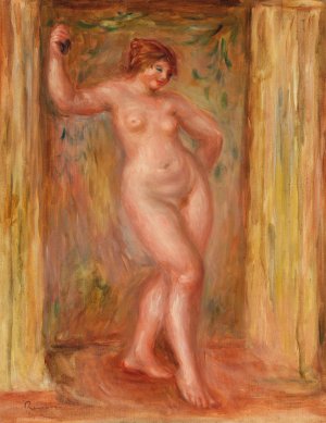 Nude with Castanets by Pierre-Auguste Renoir Oil Painting