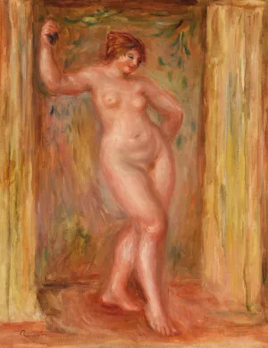 Nude with Castanets by Pierre-Auguste Renoir Oil Painting