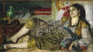 Odalisque by Pierre-Auguste Renoir Oil Painting