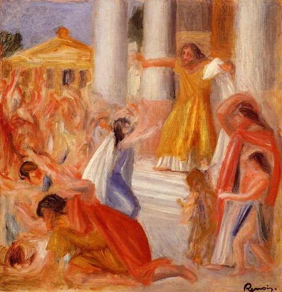 Oedipus Rex by Pierre-Auguste Renoir - Hand-Painted Oil Painting Reproduction