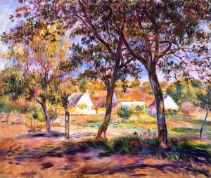 Outskirts of Pont-Aven by Pierre-Auguste Renoir Oil Painting