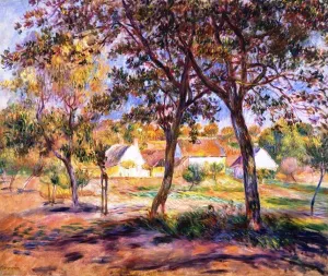 Outskirts of Pont-Aven by Pierre-Auguste Renoir - Oil Painting Reproduction