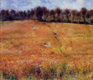 Path Through the High Grass by Pierre-Auguste Renoir Oil Painting