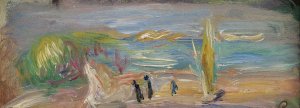 Paysage Bord De Mer by Pierre-Auguste Renoir Oil Painting
