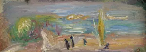 Paysage Bord De Mer by Pierre-Auguste Renoir Oil Painting