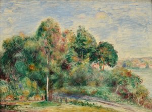 Paysage by Pierre-Auguste Renoir Oil Painting