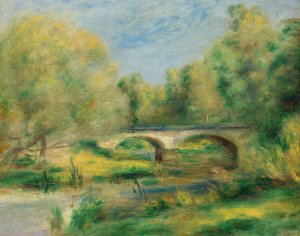 Paysage by Pierre-Auguste Renoir Oil Painting