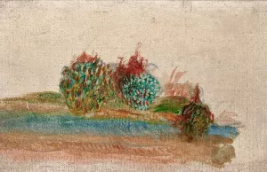 Paysage by Pierre-Auguste Renoir Oil Painting