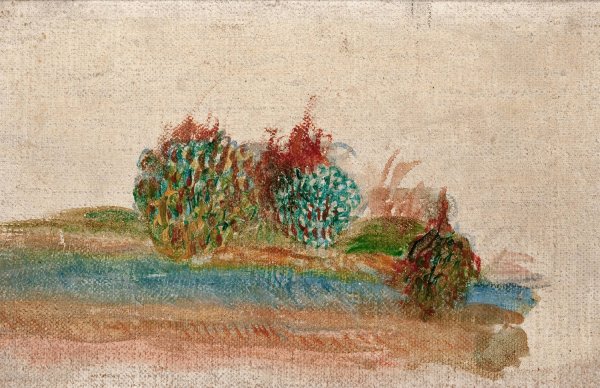 Main Product Photo of Paysage Painting by Pierre-Auguste Renoir
