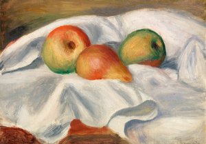 Pears by Pierre-Auguste Renoir Oil Painting