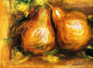 Pears by Pierre-Auguste Renoir - Oil Painting Reproduction